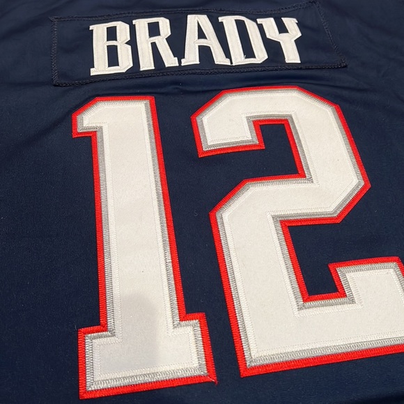 Nike NFL On Field Stitched Tom Brady New England Patriots Jersey Size XXL GOAT - Picture 11 of 12